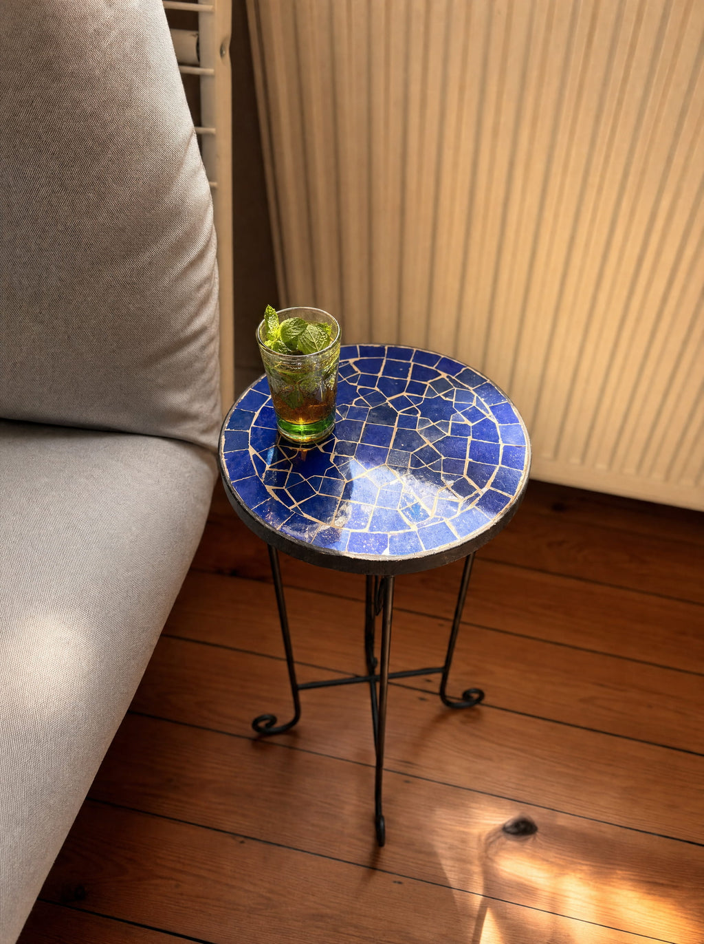 Bahr | Handmade Zellij Side Table - Tissire Atelier - 