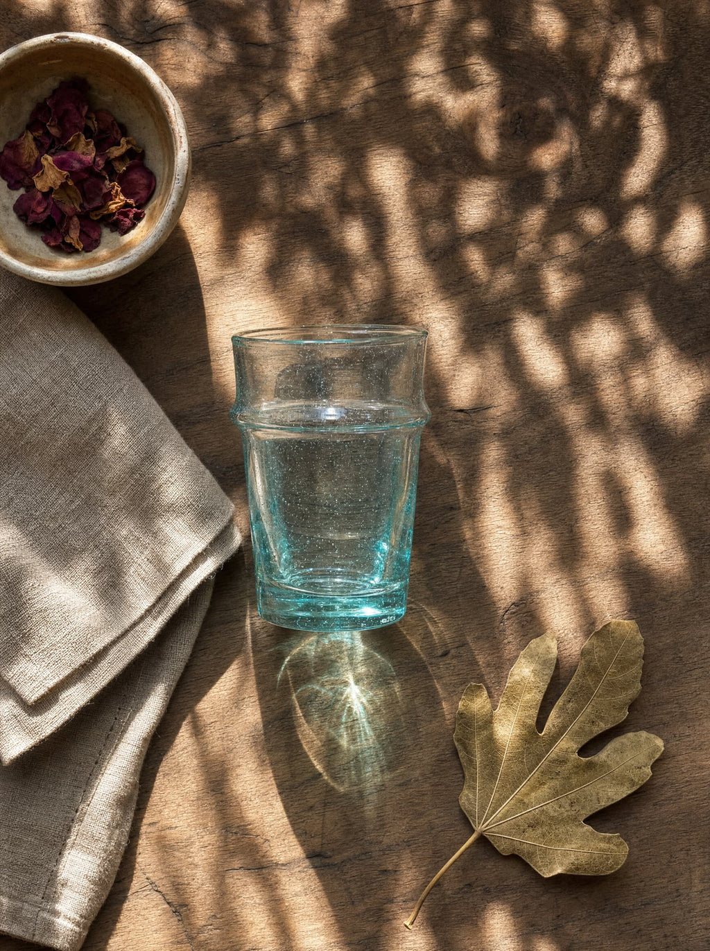 Beldi Glass Set | Tea - Tissire Atelier - BeldiTeeAmber