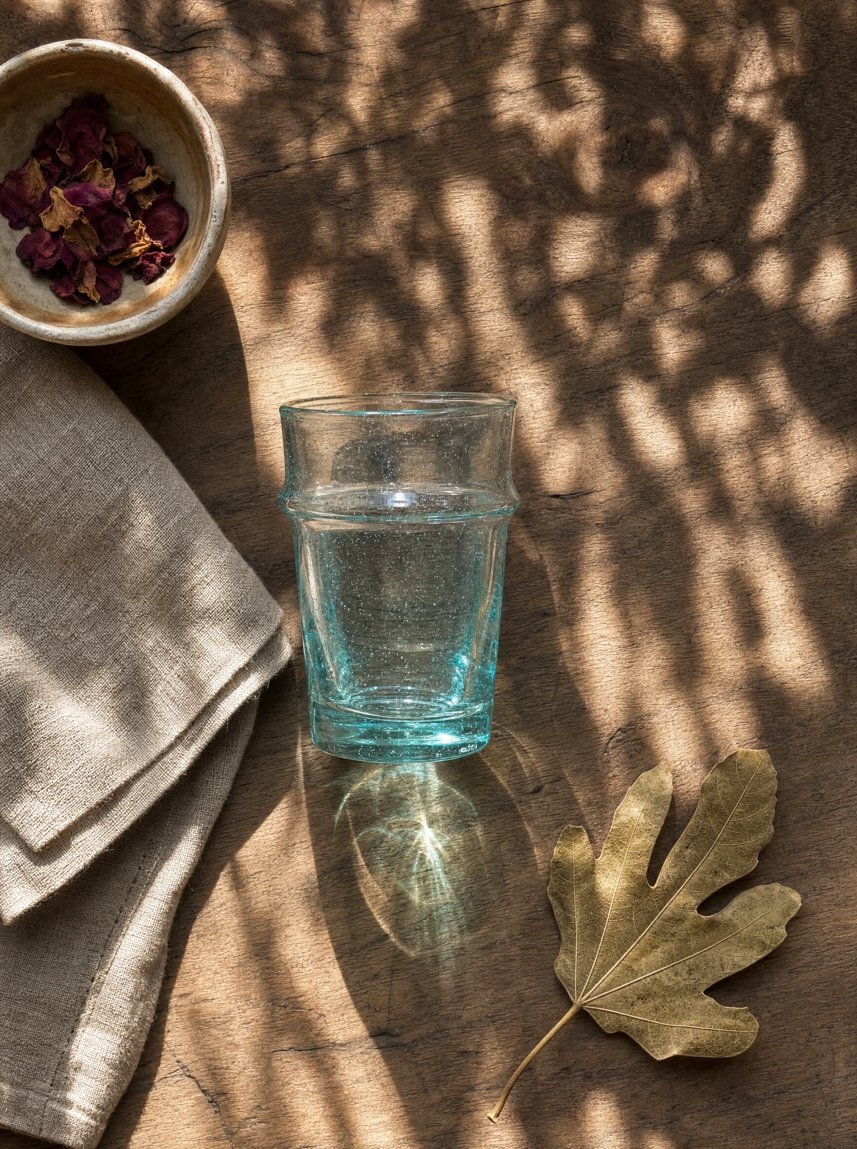Beldi Glass Set | Tea - Tissire Atelier - BeldiTeeAmber