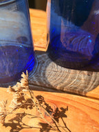 Beldi Glass Set | Tumbler | Blue - Tissire Atelier - ModernBeldiBlue-1