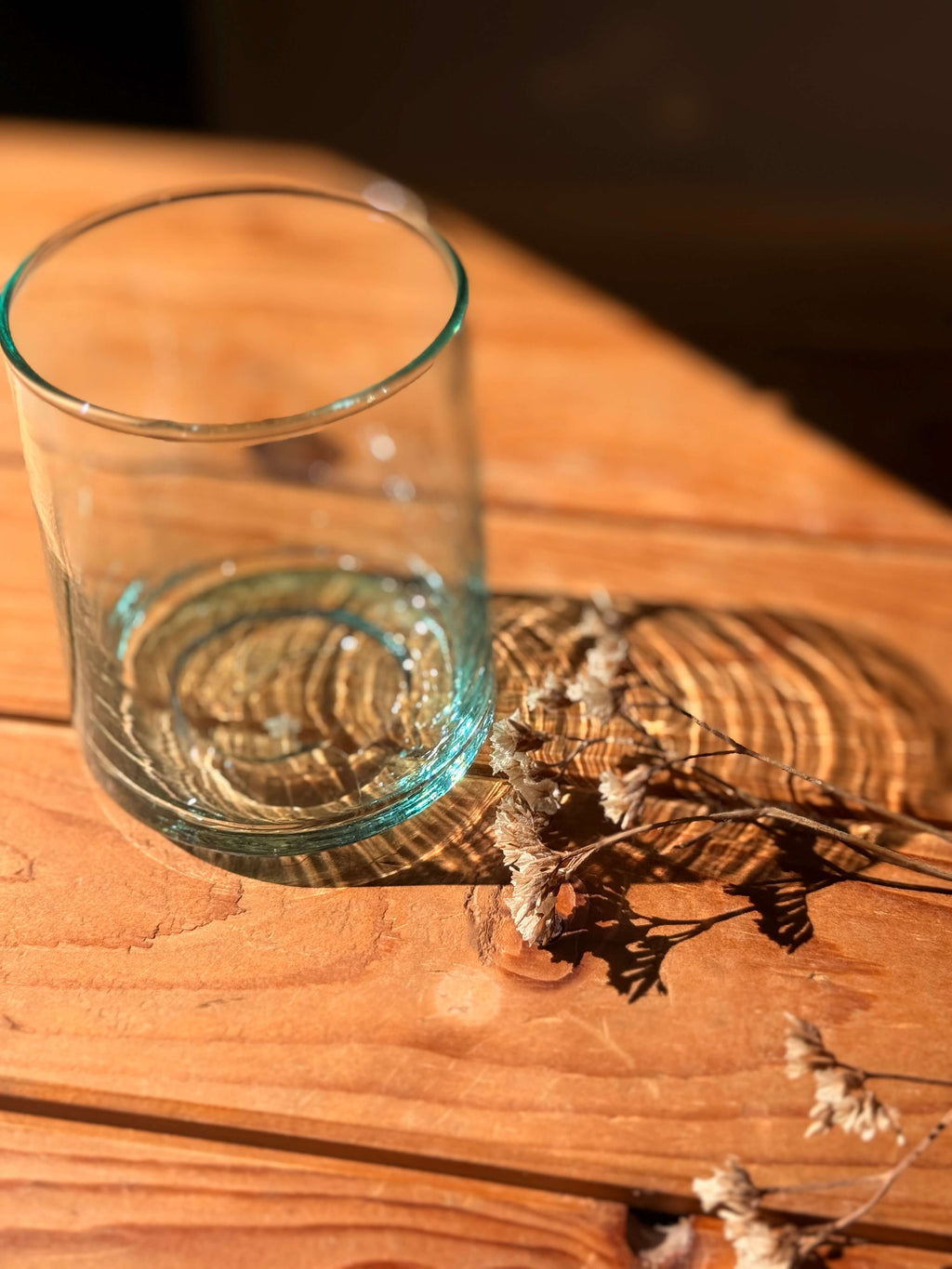 Beldi Glass Set | Tumbler | Clear - Tissire Atelier - BeldiModernClear-1