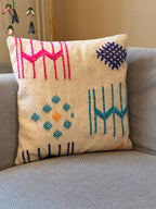 Amazigh Pillow Cover | Handwoven Wool | PW40 - Tissire Atelier - PW40