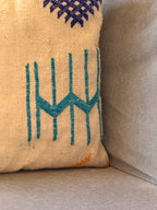 Amazigh Pillow Cover | Handwoven Wool | PW40 - Tissire Atelier - PW40