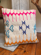 Amazigh Pillow Cover | Handwoven Wool | PW42 - Tissire Atelier - PW42