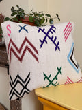 Housse de Coussin Amazighe | Laine Tissée Main | PW42