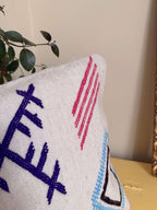 Housse de Coussin Amazighe | Laine Tissée Main | PW42