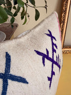Housse de Coussin Amazighe | Laine Tissée Main | PW42
