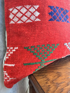 Amazigh Pillow Cover | Soft Velour | PV08 - Tissire Atelier - PV08