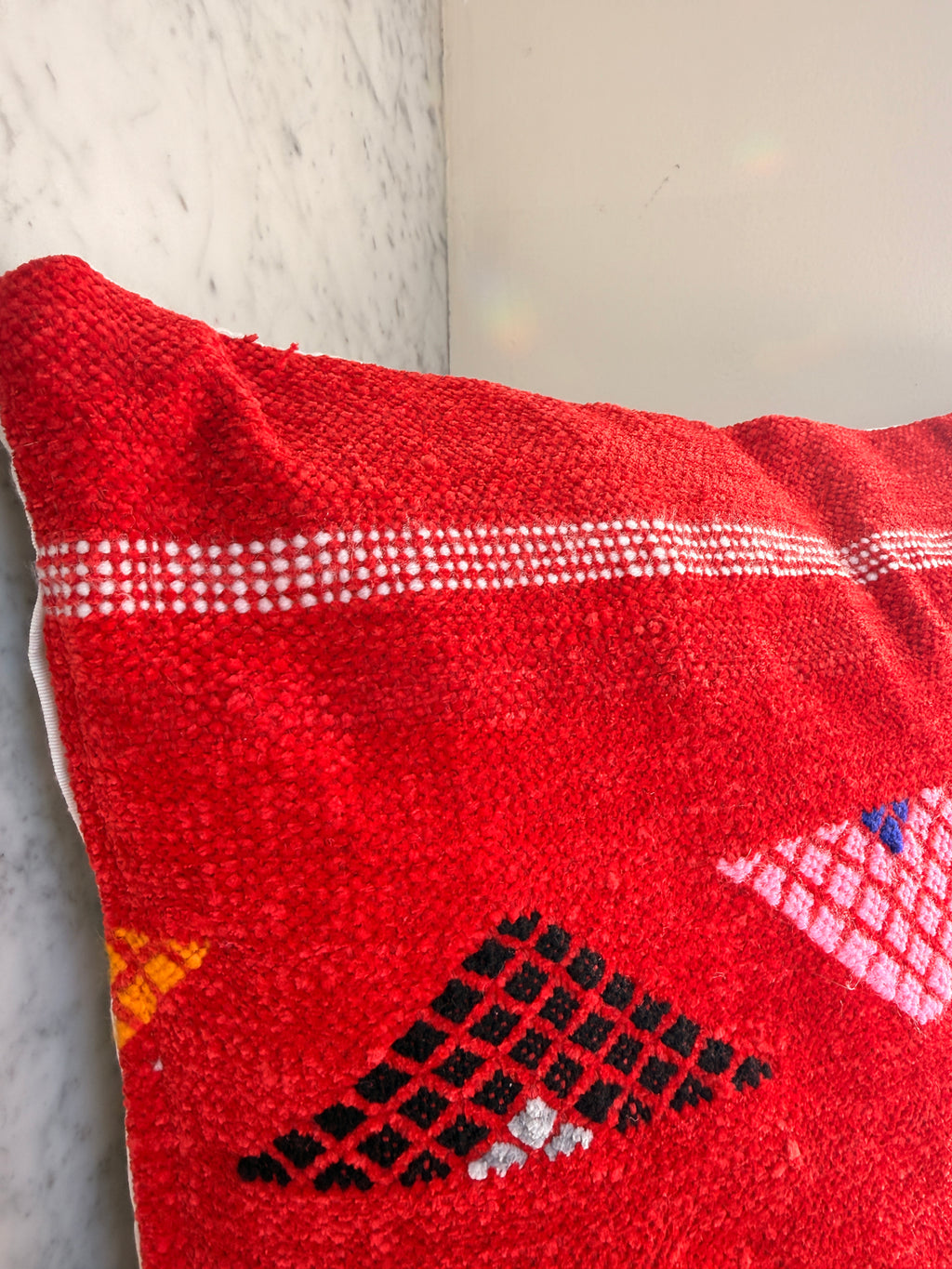 Amazigh Pillow Cover | Soft Velour | PV08