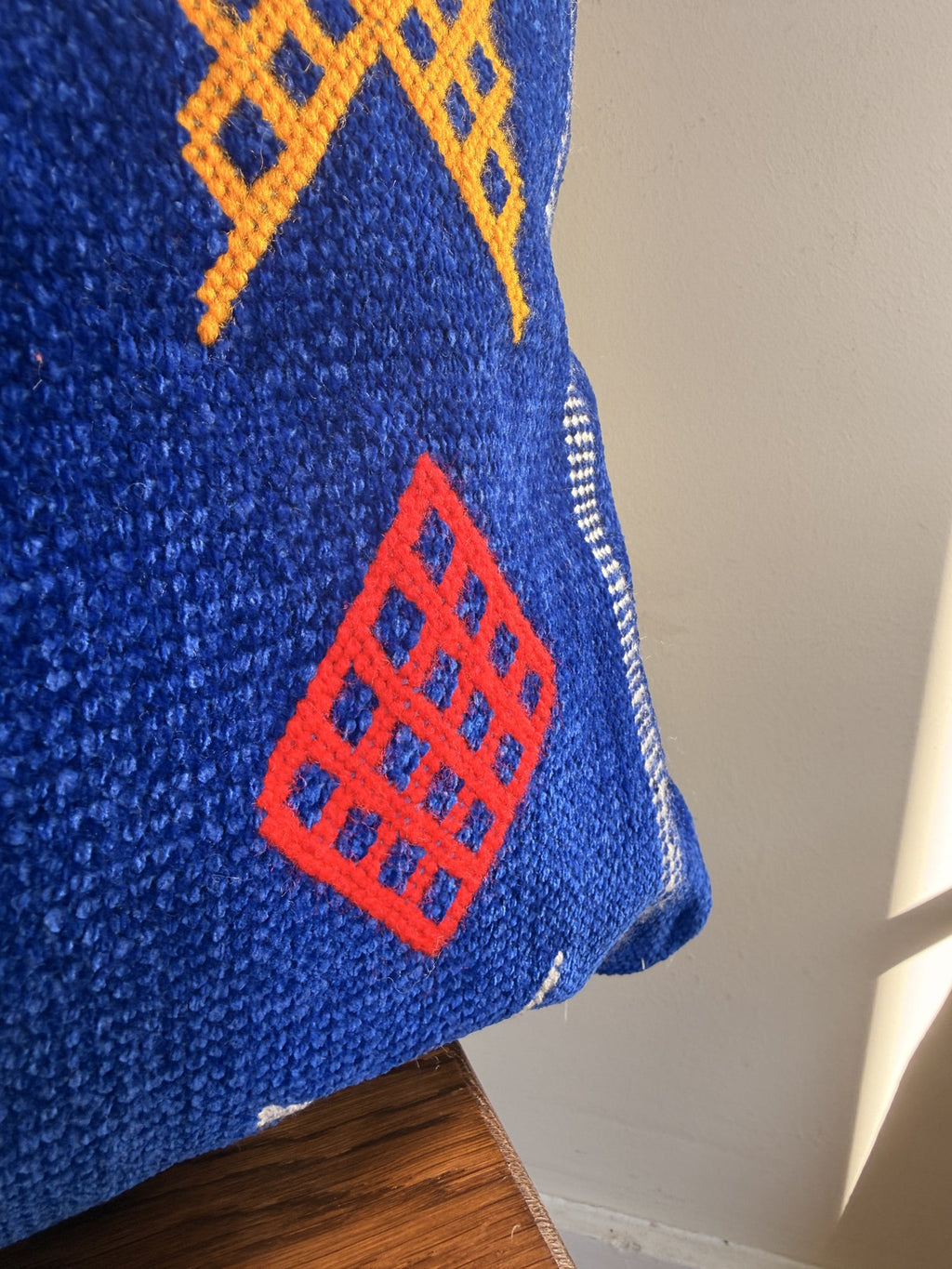Amazigh Pillow Cover | Soft Velour | PV09 - Tissire Atelier - PV09