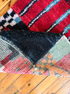 Amazigh (Berber) Rug - Red Tones - Moroccan Wool Carpet - Tissire Atelier - 