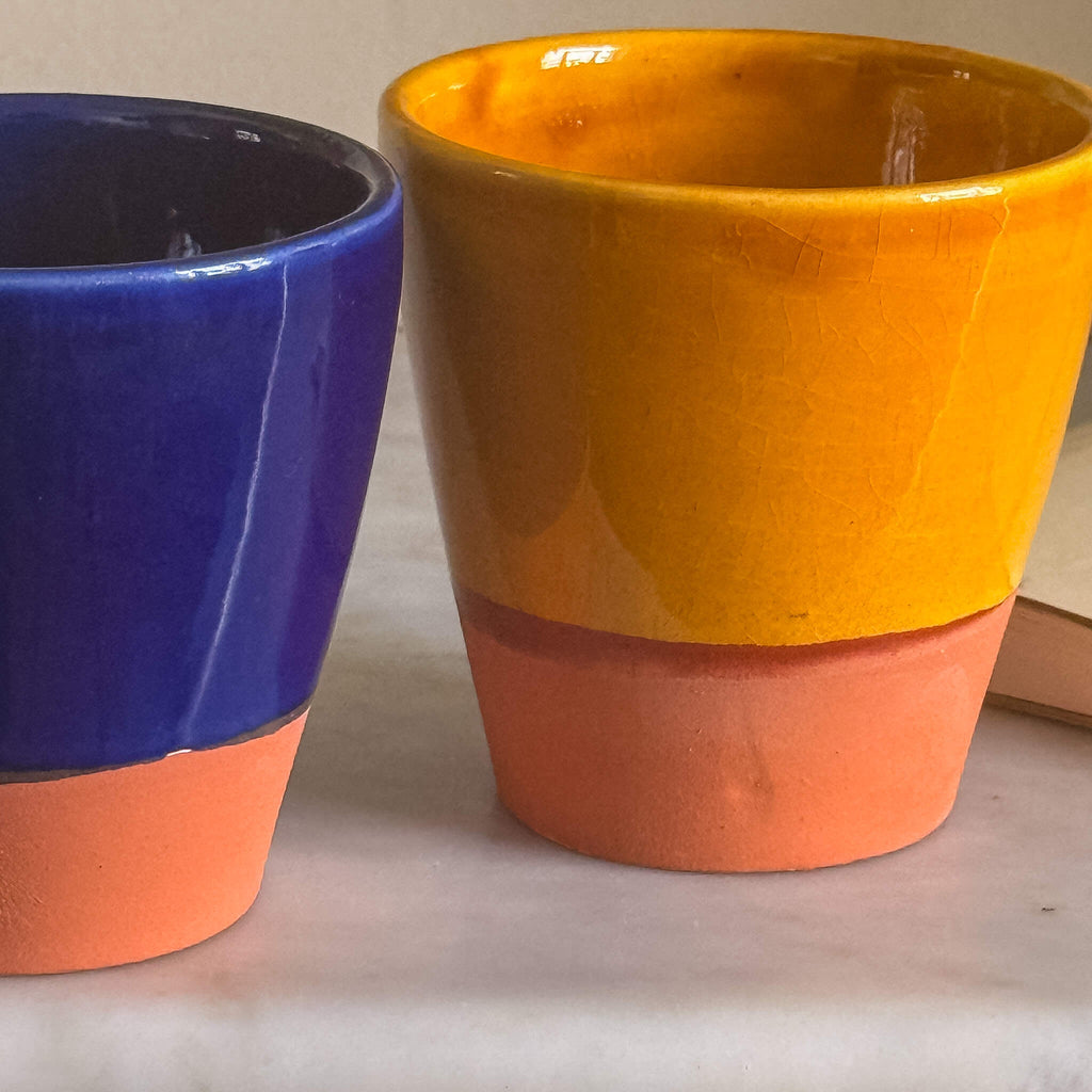 Terracotta Cup - Half Glazed - Tissire Atelier - HalfGlazed-Terracotta-3