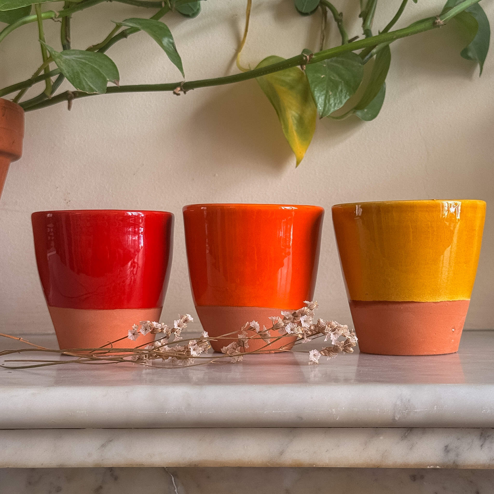 Terracotta Cup - Half Glazed - Tissire Atelier - HalfGlazed-Terracotta-3