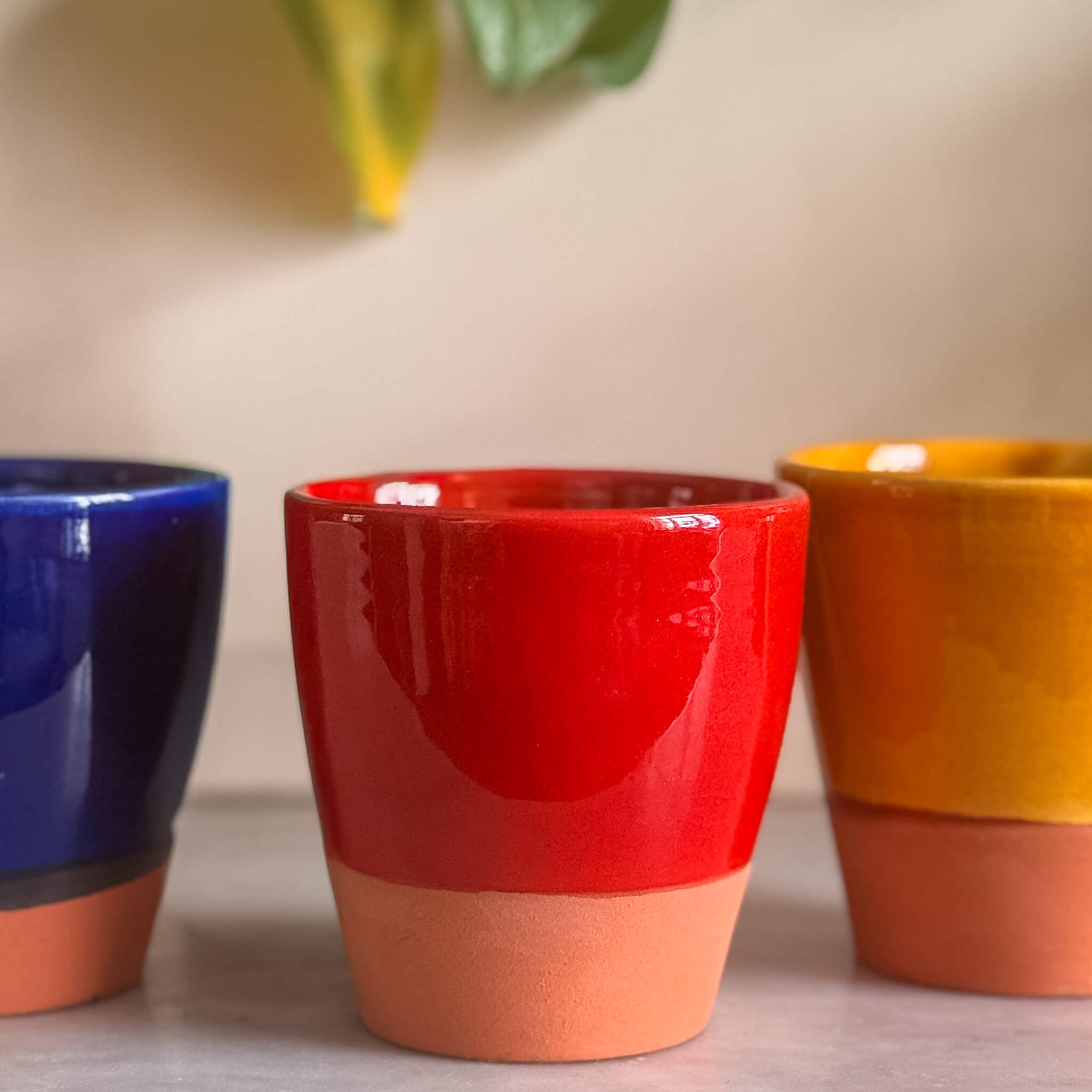 Terracotta Cup - Half Glazed - Tissire Atelier - HalfGlazed-Terracotta-3