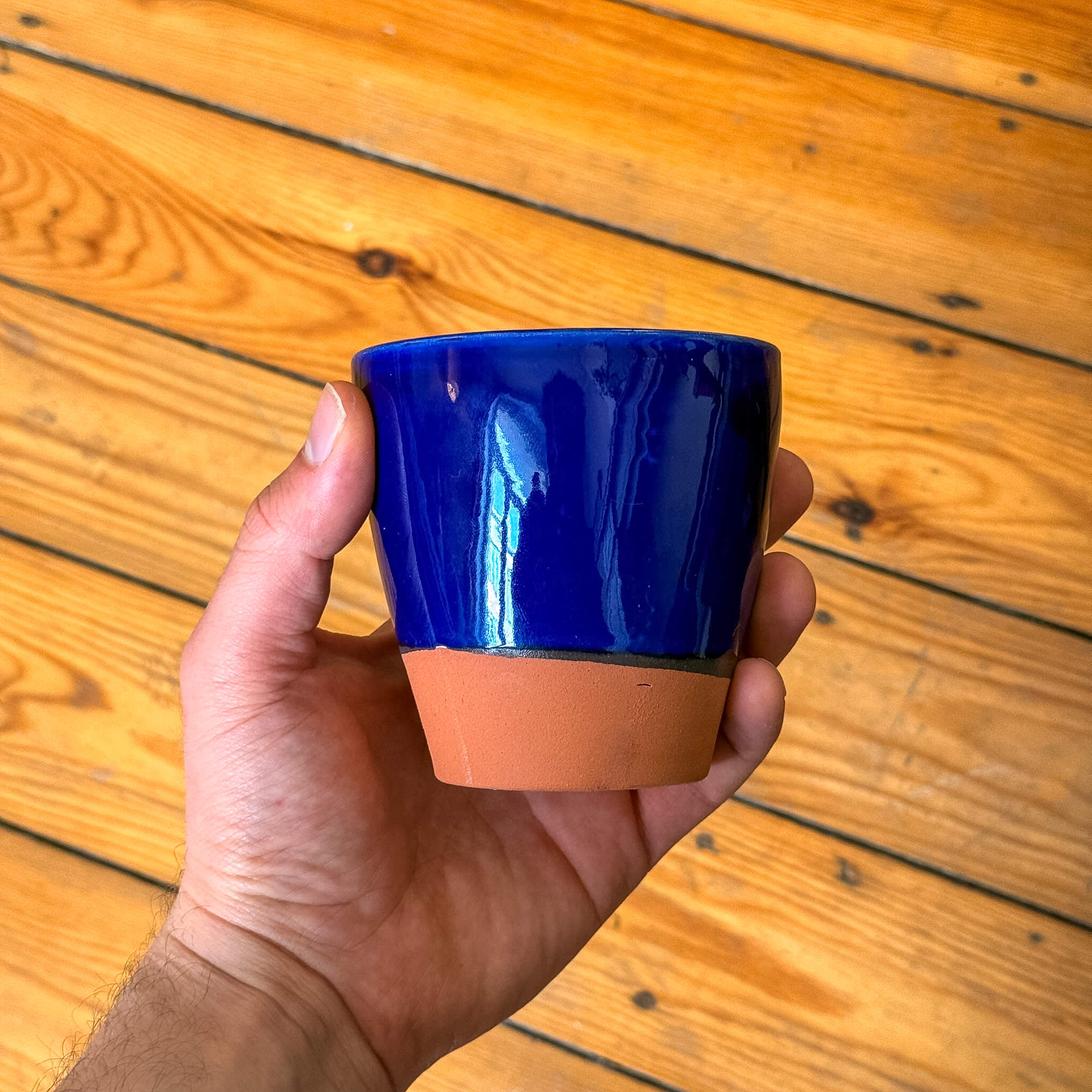 Terracotta Cup - Half Glazed - Tissire Atelier - HalfGlazed-Terracotta-3