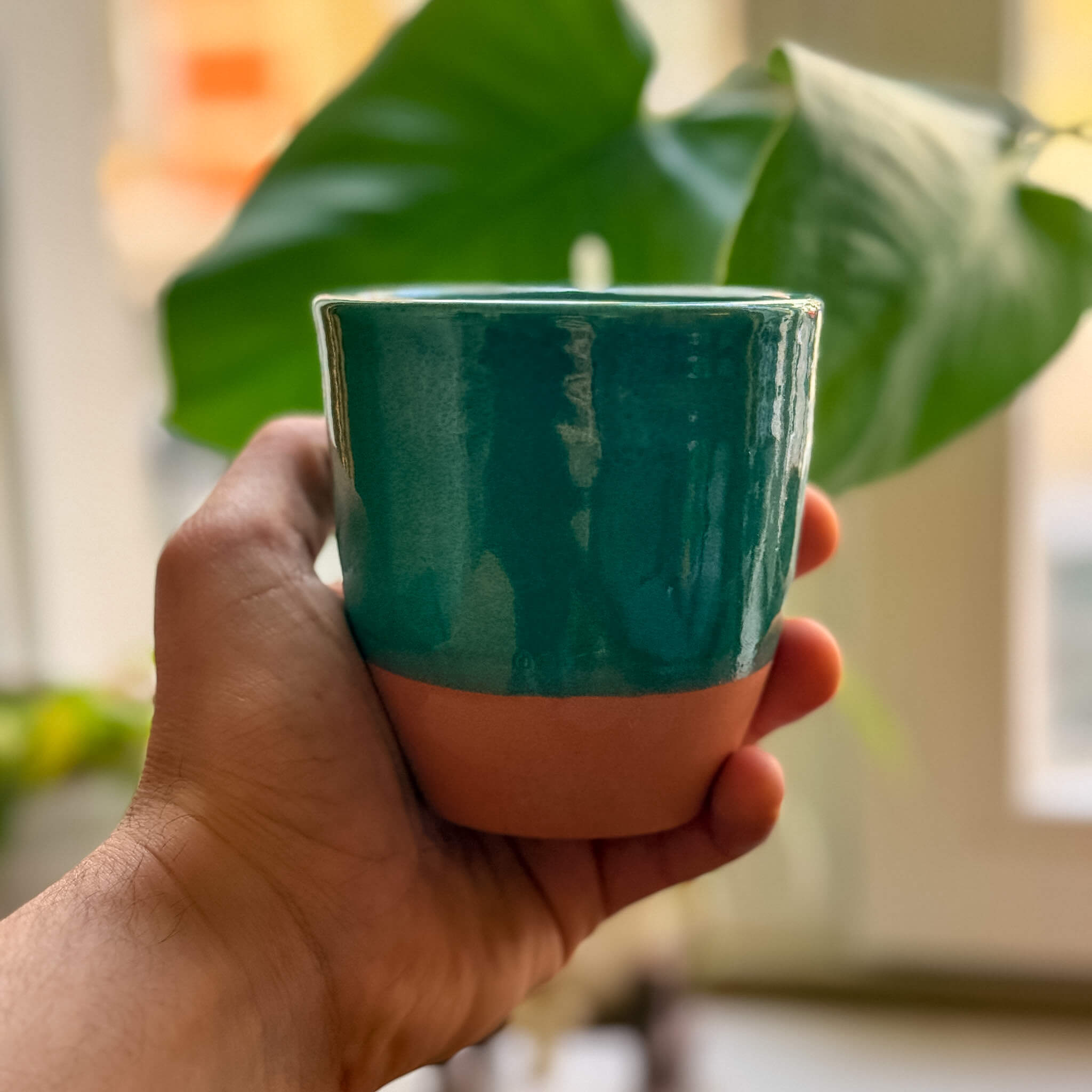 Terracotta Cup - Half Glazed - Tissire Atelier - HalfGlazed-Terracotta-3