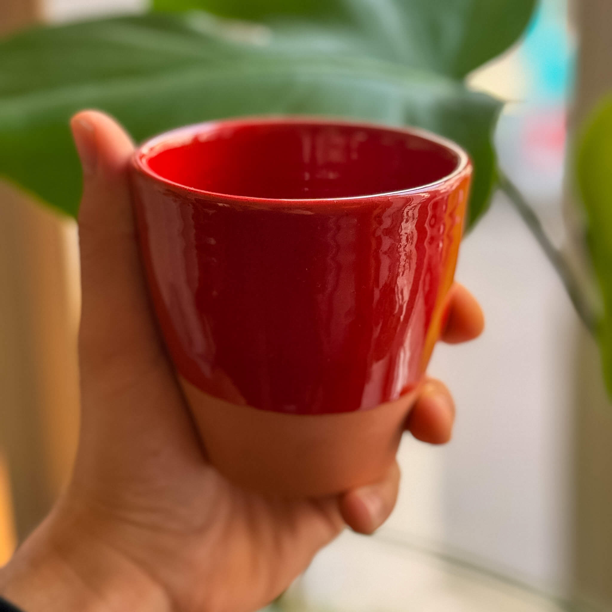 Terracotta Cup - Half Glazed - Tissire Atelier - HalfGlazed-Terracotta-3