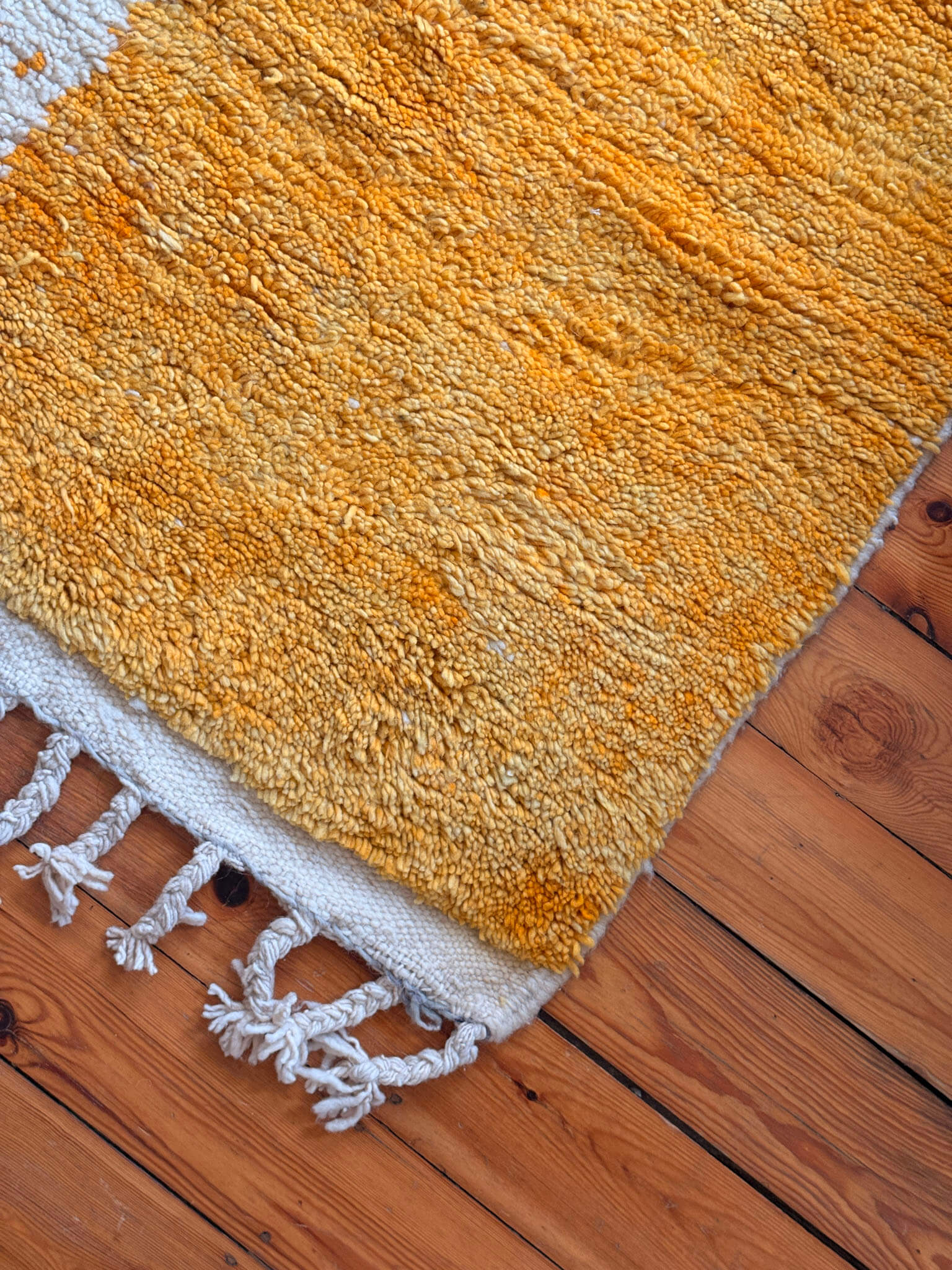 Aznag | Handwoven Berber Rug | Colour Block | Boujaad - Tissire Atelier - 