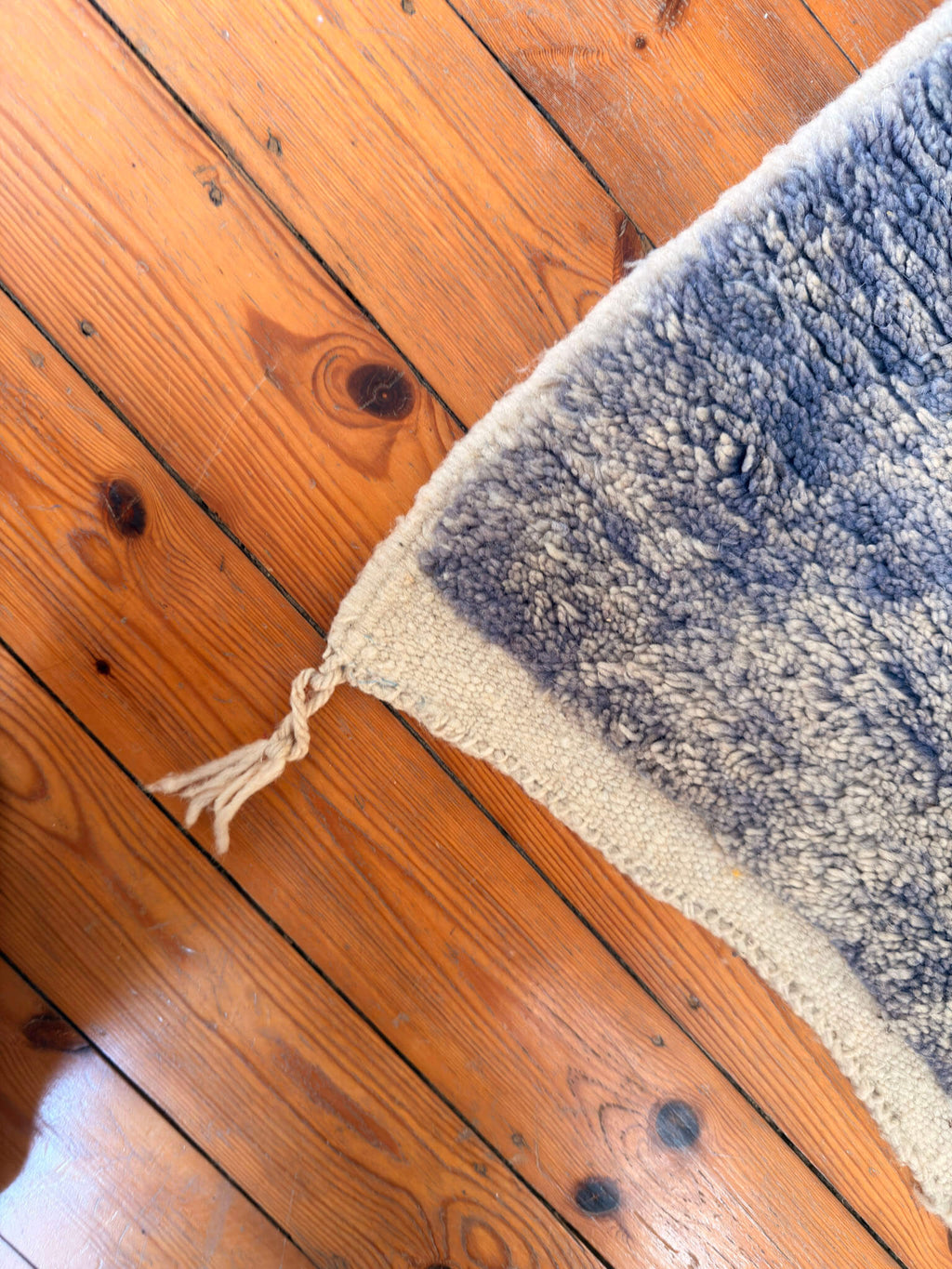 Aznag | Handwoven Berber Rug | Colour Block | Boujaad - Tissire Atelier - 