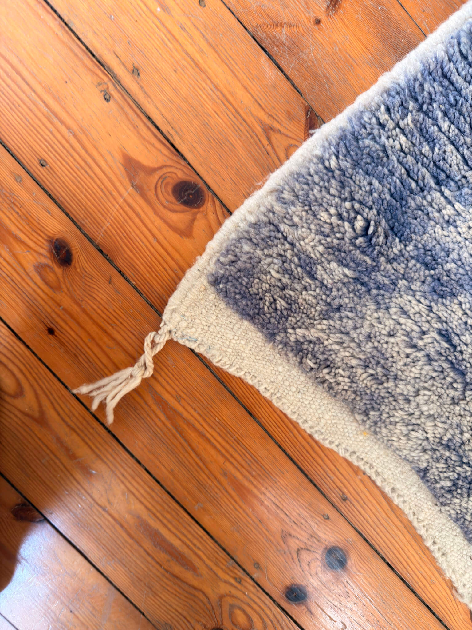 Aznag | Handwoven Berber Rug | Colour Block | Boujaad - Tissire Atelier - 