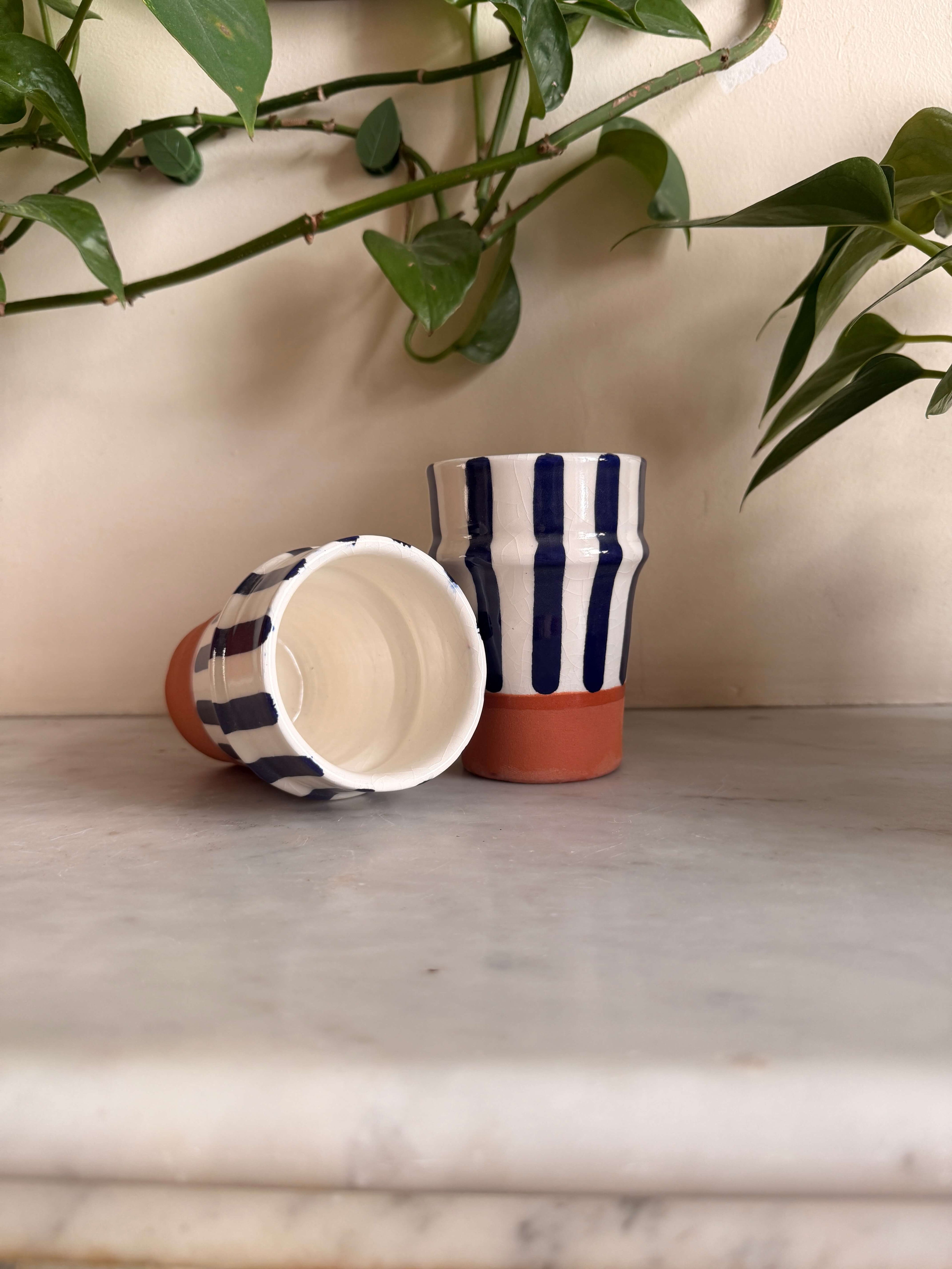 Rayé Cup | Striped - Tissire Atelier - 