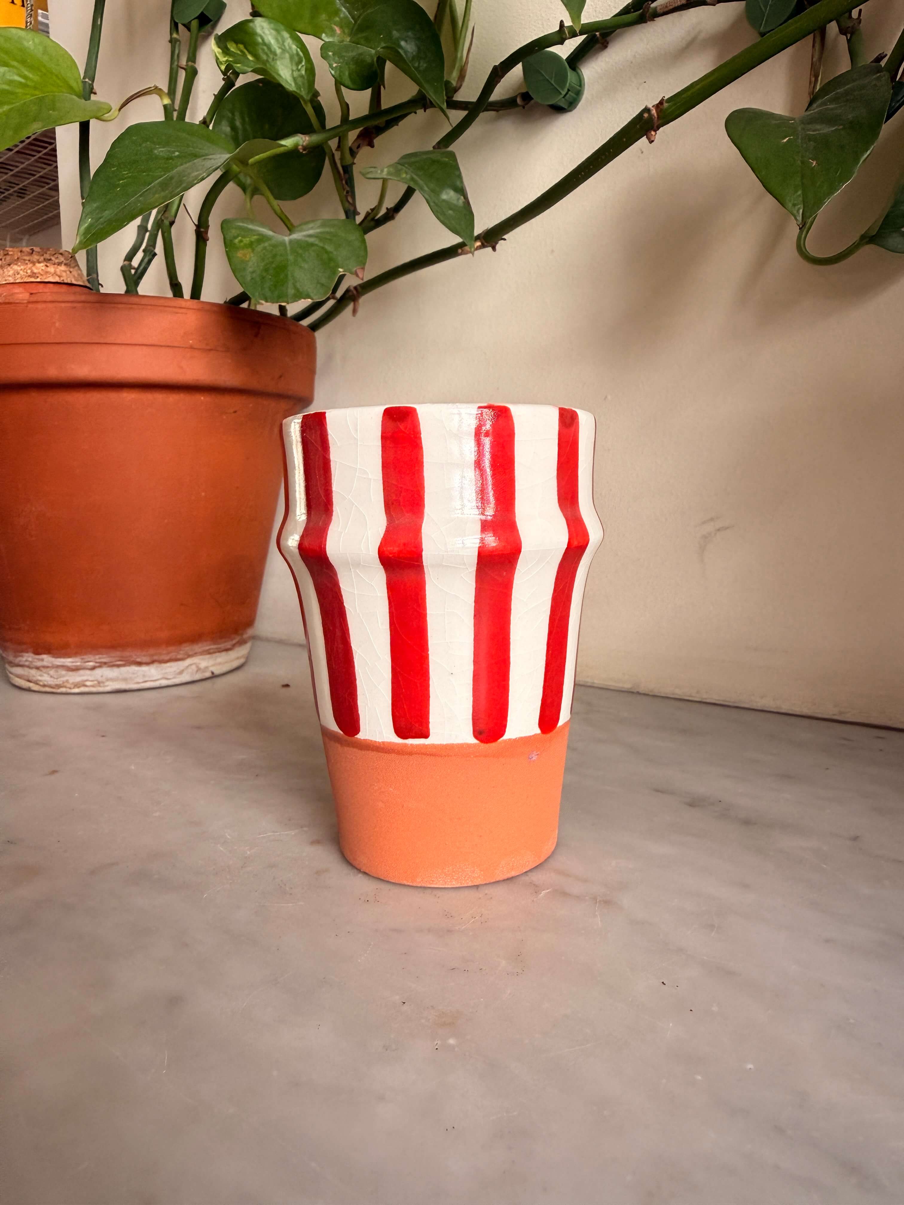 Rayé Cup | Striped - Tissire Atelier - 