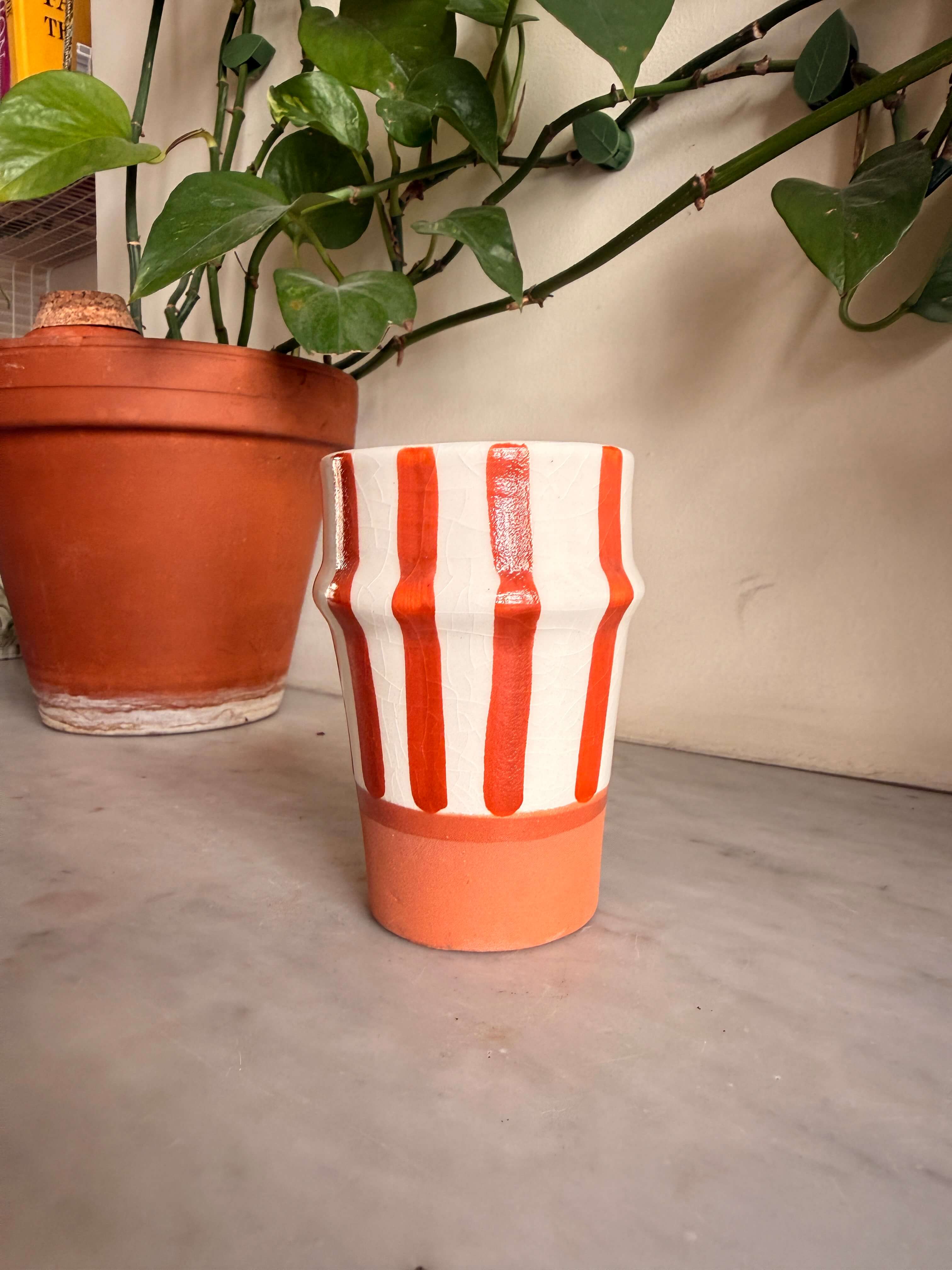 Rayé Cup | Striped - Tissire Atelier - 