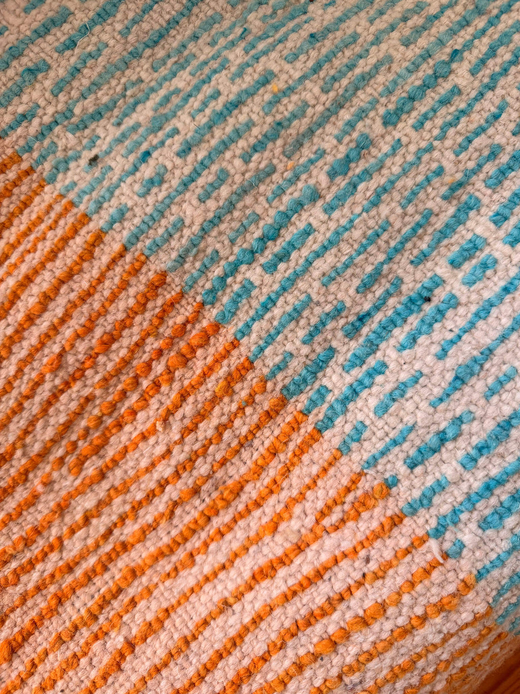 Aznag | Handwoven Berber Rug | Colour Block | Boujaad - Tissire Atelier - 
