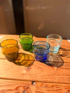 Beldi Glass Set | Espresso | Amber - Tissire Atelier - BeldiEspressoAmber