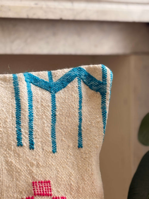 Amazigh Pillow Cover | Handwoven Wool | PW21 - Tissire Atelier - PW21