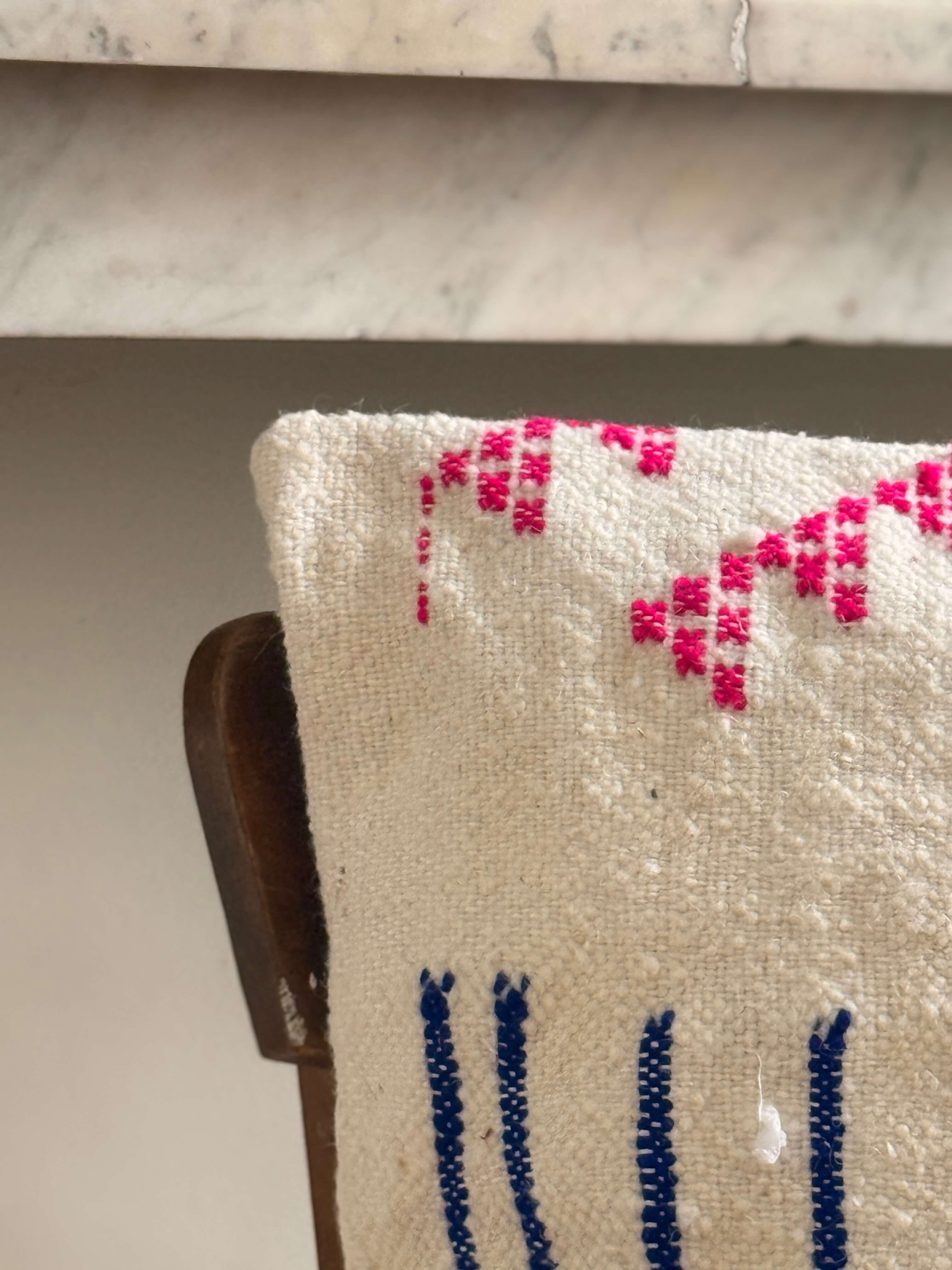 Amazigh Pillow Cover | Handwoven Wool | PW21 - Tissire Atelier - PW21