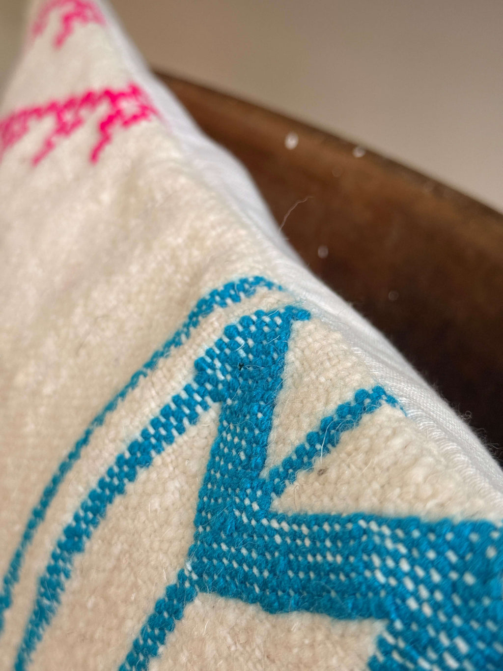Amazigh Pillow Cover | Handwoven Wool | PW21 - Tissire Atelier - PW21
