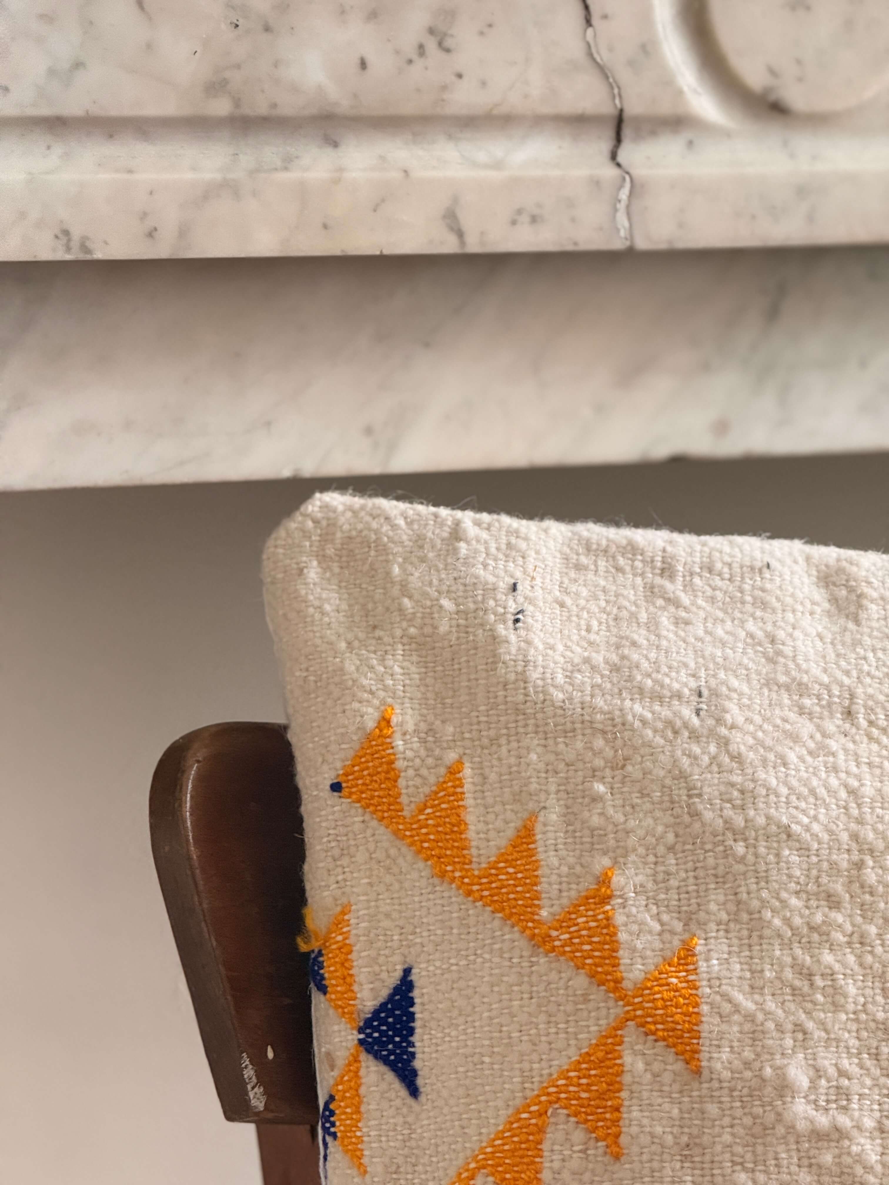 Amazigh Pillow Cover | Handwoven Wool | PW23 - Tissire Atelier - PW23