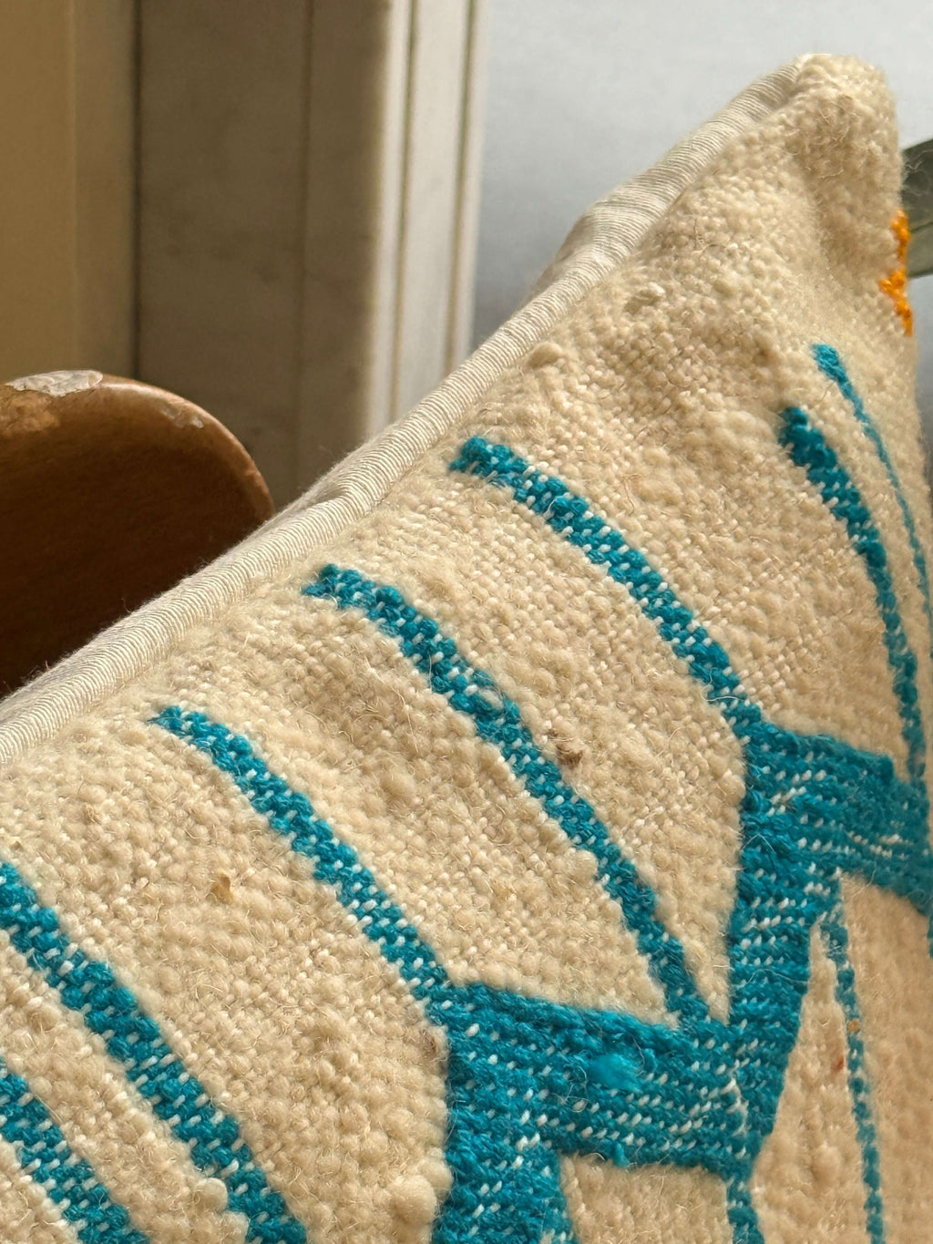Amazigh Pillow Cover | Handwoven Wool | PW23 - Tissire Atelier - PW23