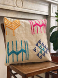 Amazigh Pillow Cover | Handwoven Wool | PW24 - Tissire Atelier - PW24