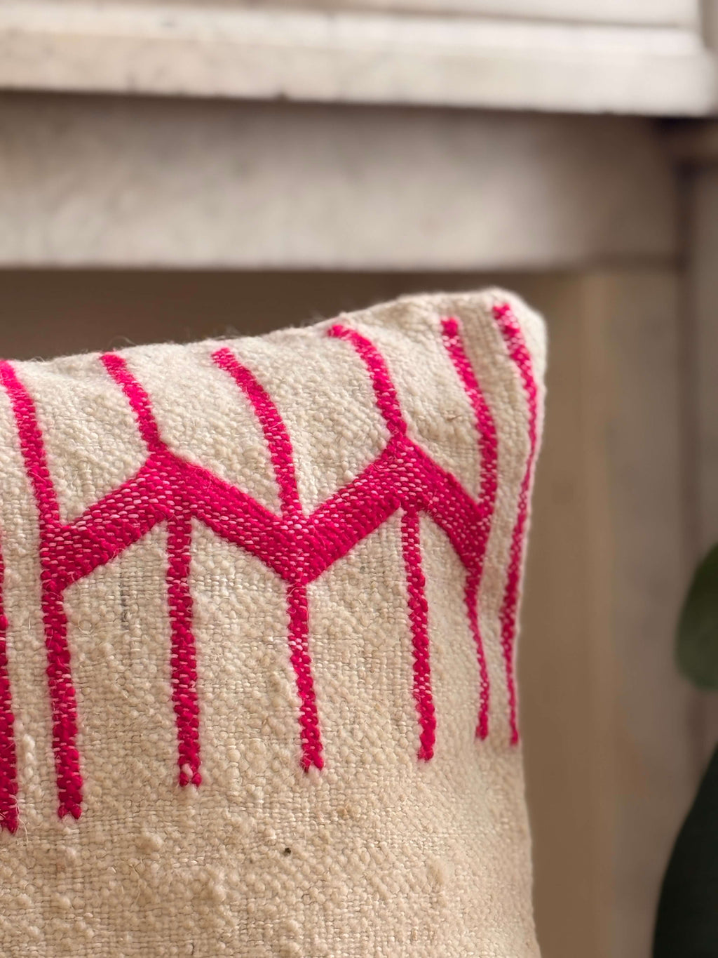 Amazigh Pillow Cover | Handwoven Wool | PW24 - Tissire Atelier - PW24