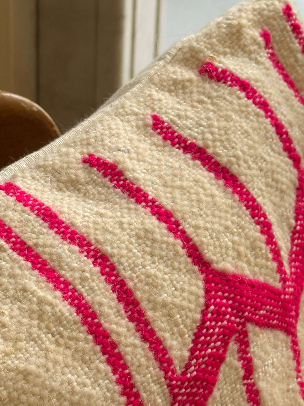 Amazigh Pillow Cover | Handwoven Wool | PW24 - Tissire Atelier - PW24