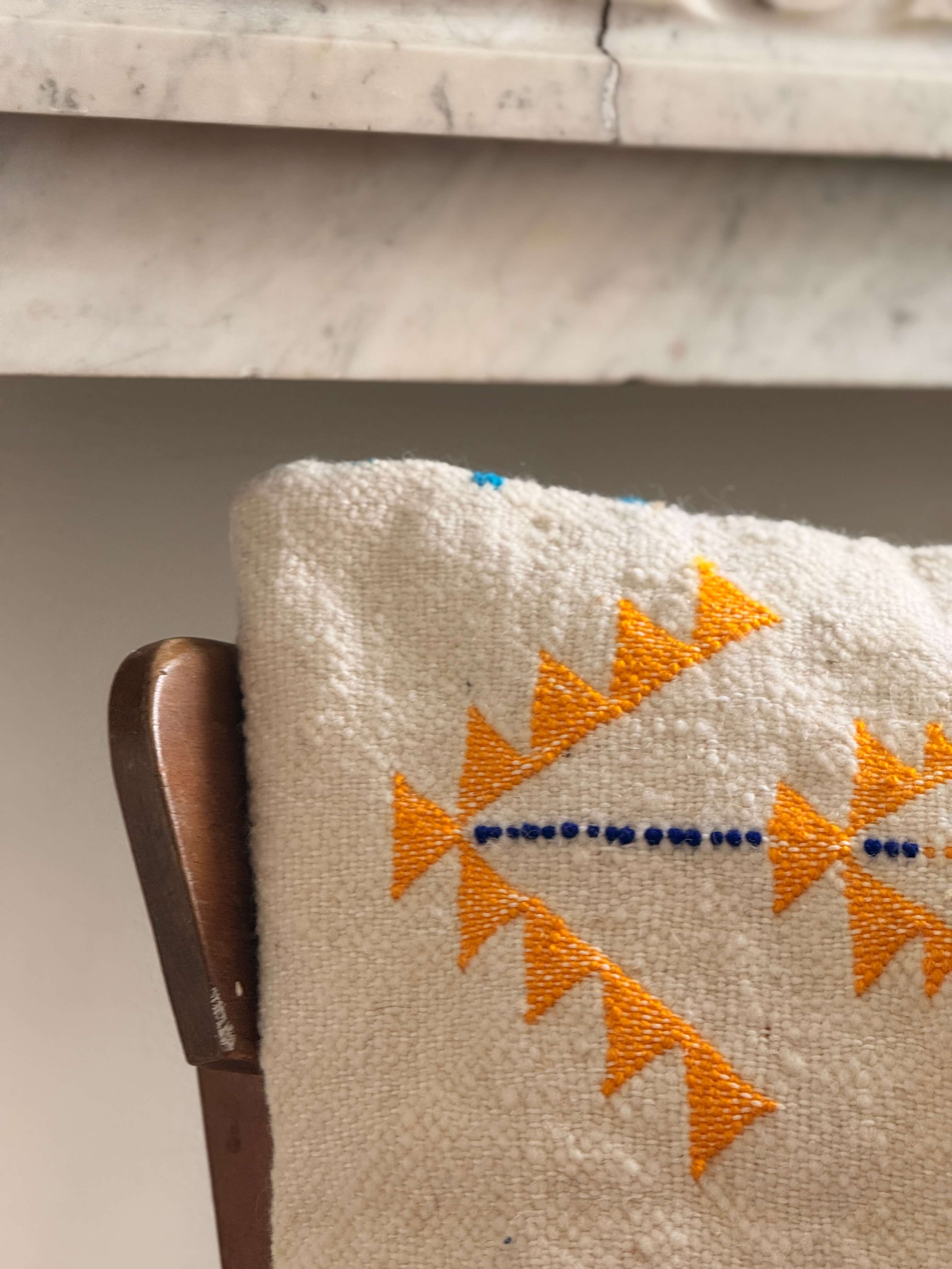 Amazigh Pillow Cover | Handwoven Wool | PW25 - Tissire Atelier - PW25