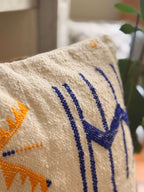 Amazigh Pillow Cover | Handwoven Wool | PW25 - Tissire Atelier - PW25