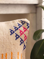 Amazigh Pillow Cover | Handwoven Wool | PW27 - Tissire Atelier - PW27