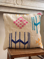 Amazigh Pillow Cover | Handwoven Wool | PW28 - Tissire Atelier - PW28