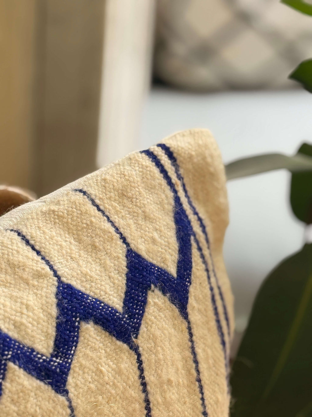 Amazigh Pillow Cover | Handwoven Wool | PW29 - Tissire Atelier - PW29