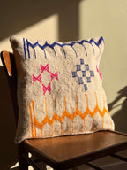 Amazigh Pillow Cover | Handwoven Wool | PW31 - Tissire Atelier - PW31