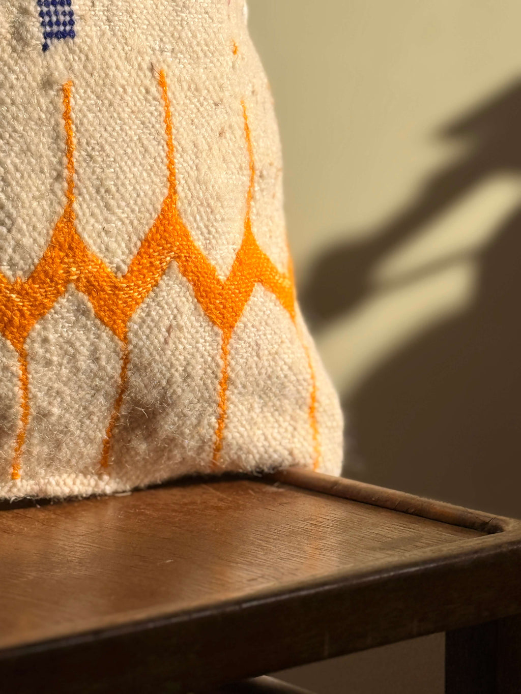Amazigh Pillow Cover | Handwoven Wool | PW31 - Tissire Atelier - PW31