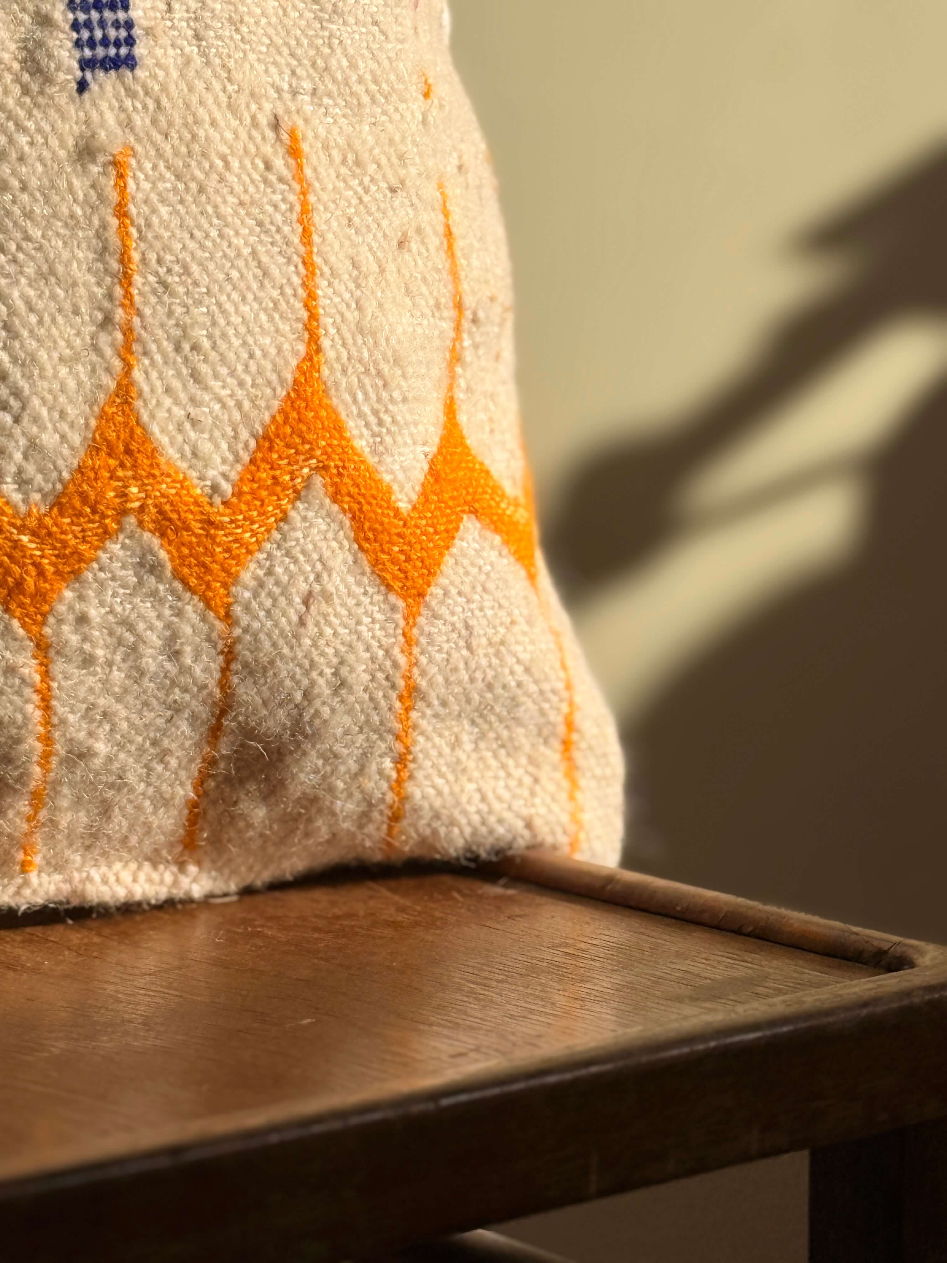 Amazigh Pillow Cover | Handwoven Wool | PW31 - Tissire Atelier - PW31