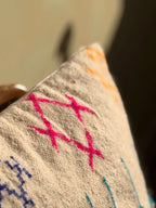 Amazigh Pillow Cover | Handwoven Wool | PW32 - Tissire Atelier - PW32
