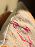 Amazigh Pillow Cover | Handwoven Wool | PW34 - Tissire Atelier - PW34