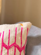Amazigh Pillow Cover | Handwoven Wool | PW35 - Tissire Atelier - PW35
