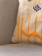 Amazigh Pillow Cover | Handwoven Wool | PW36 - Tissire Atelier - PW36