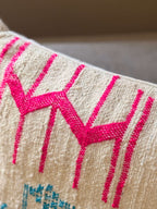 Amazigh Pillow Cover | Handwoven Wool | PW37 - Tissire Atelier - PW37